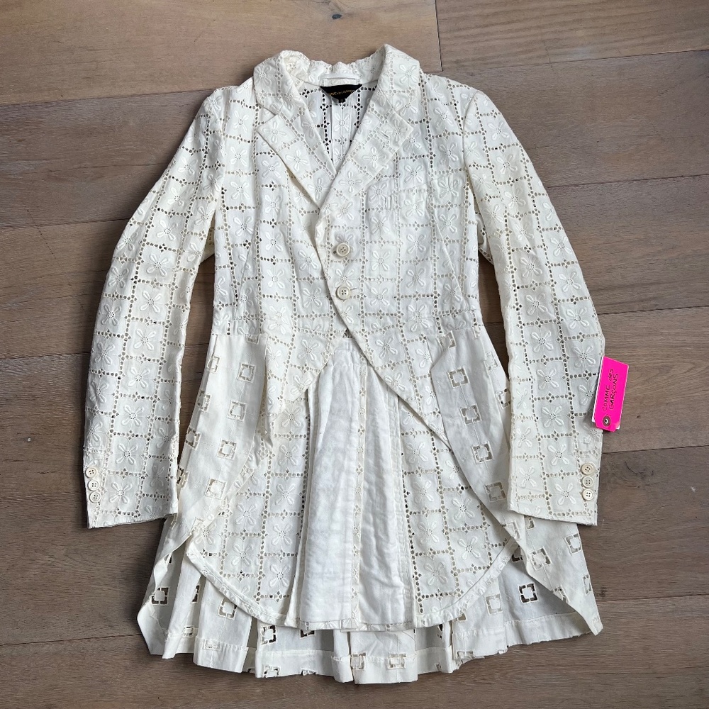 Commes de Garcons crochet jacket